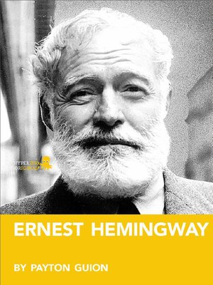 cover image of Ernest Hemingway